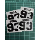 Stickers DTF UV de fan art