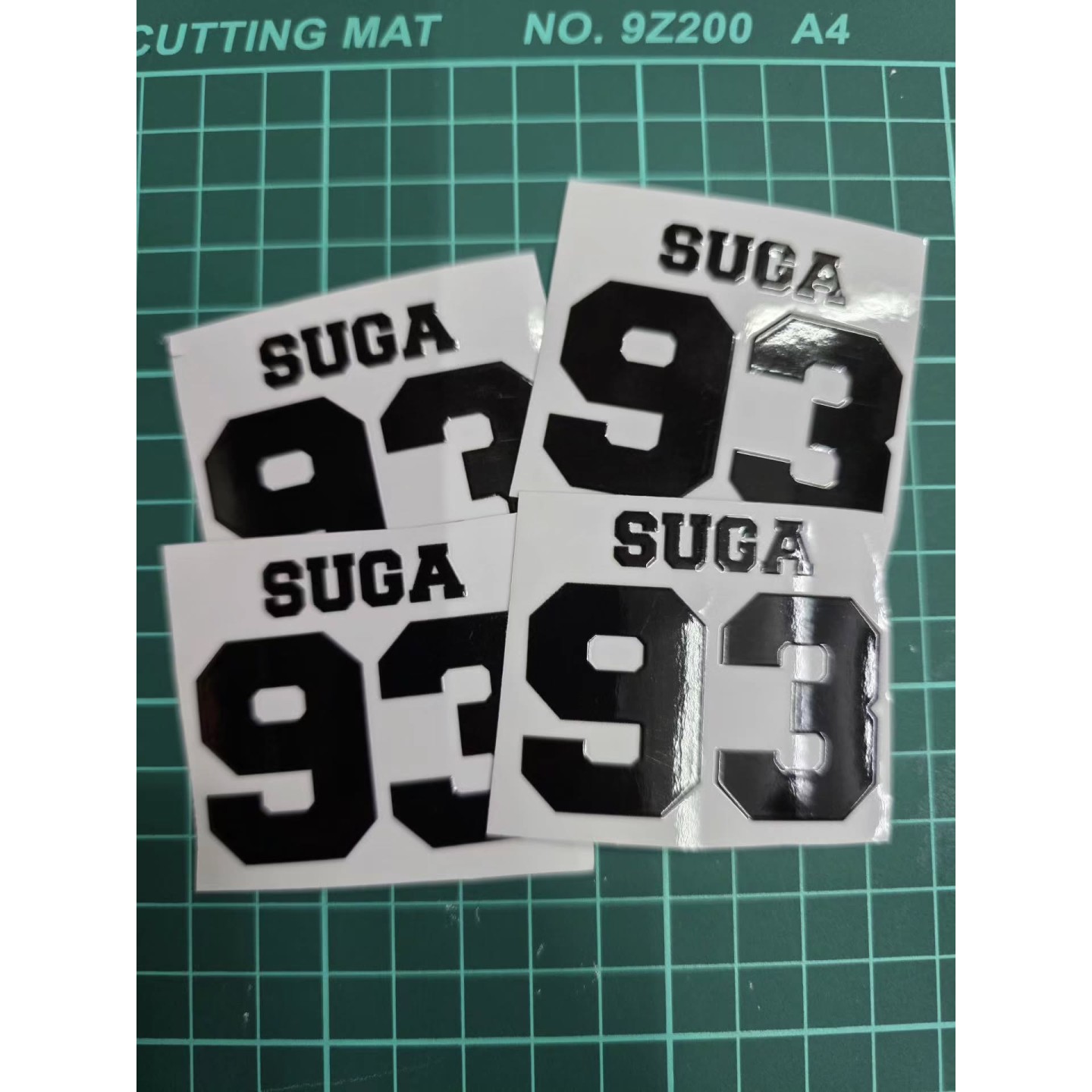 Stickers DTF UV de fan art