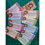 Etiquetas y horarios escolares personalizados