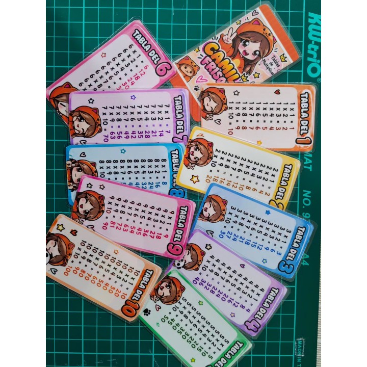 Etiquetas y horarios escolares personalizados