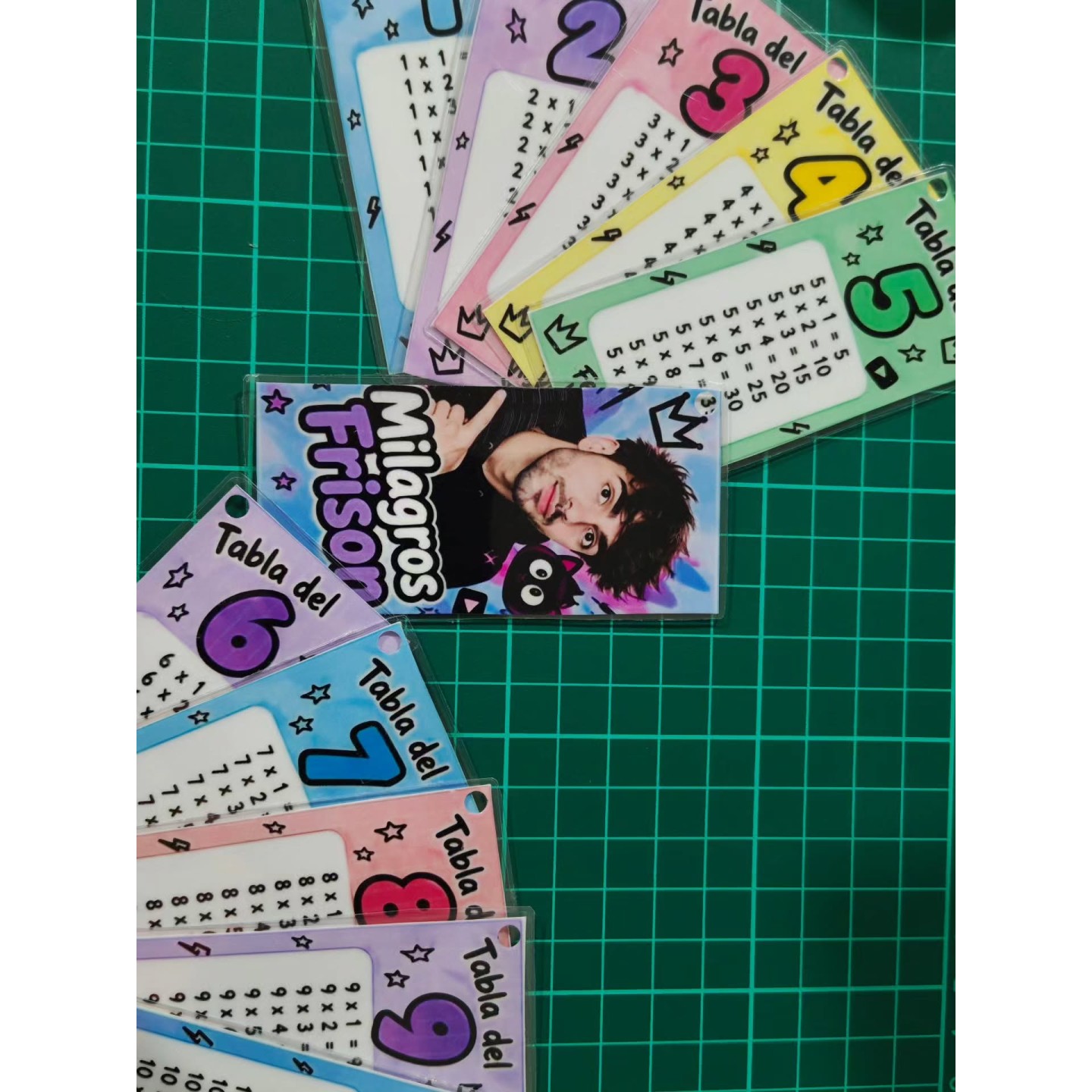Etiquetas y horarios escolares personalizados