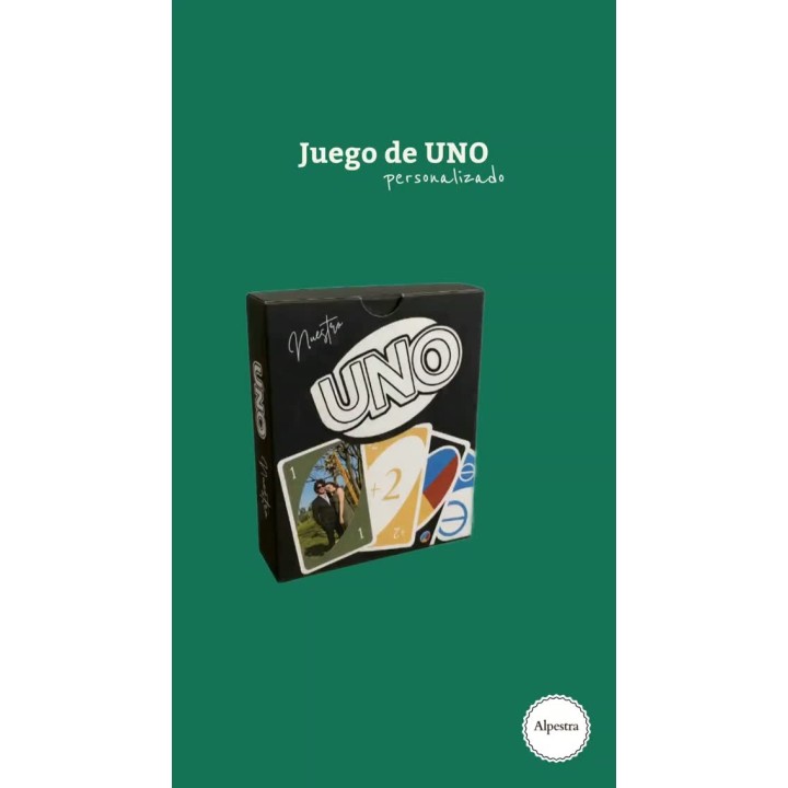 Juego UNO personalizado