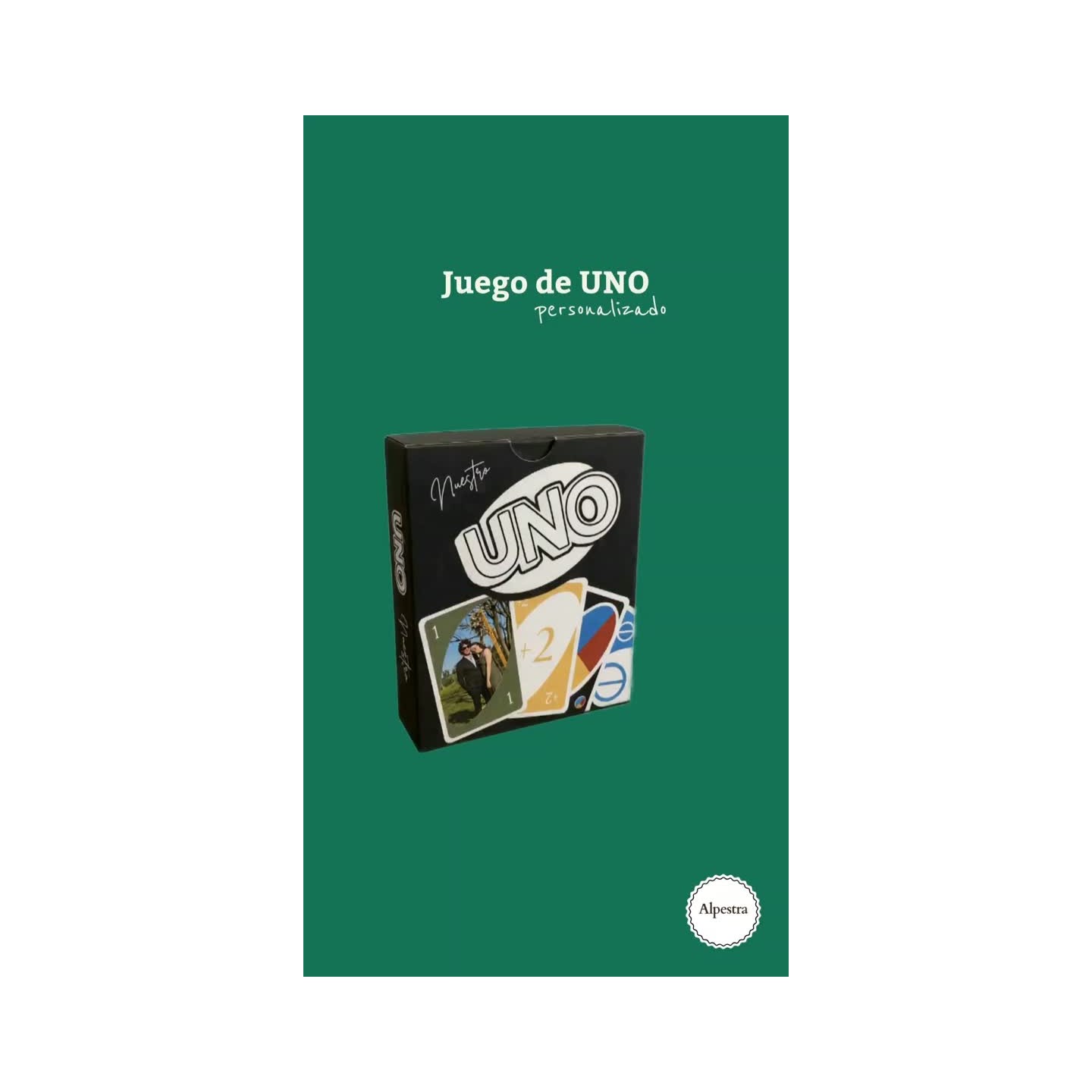 Juego UNO personalizado
