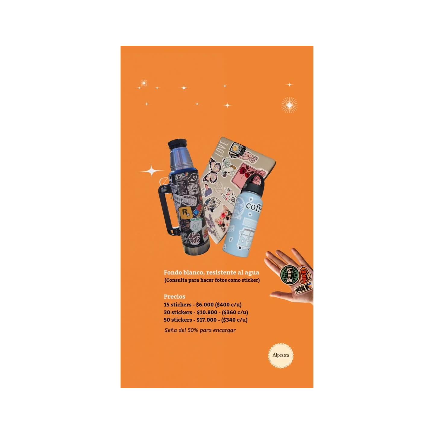 Stickers personalizados
