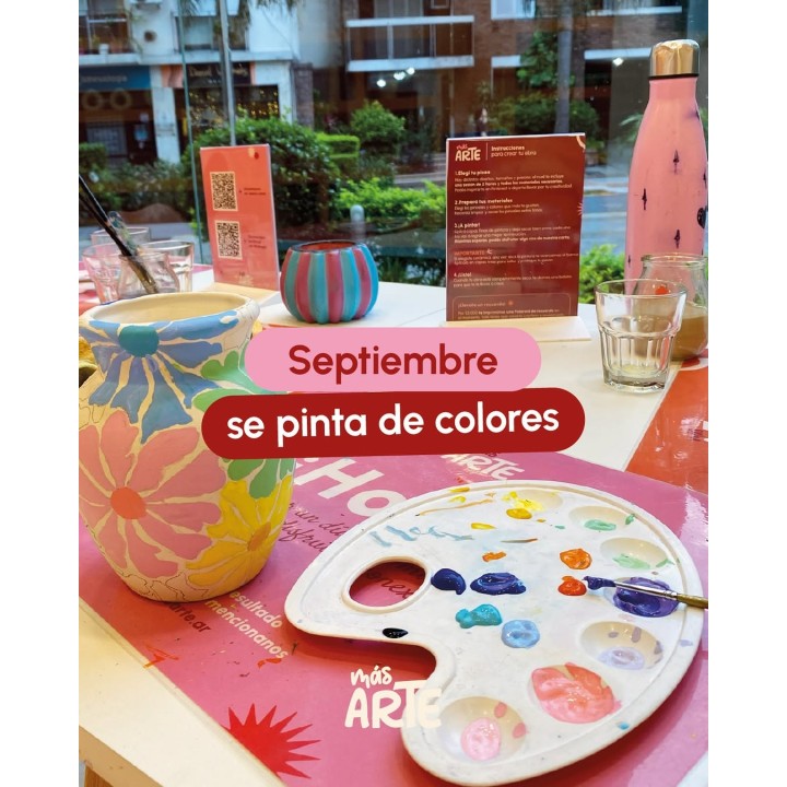 Experiencia de arte y café