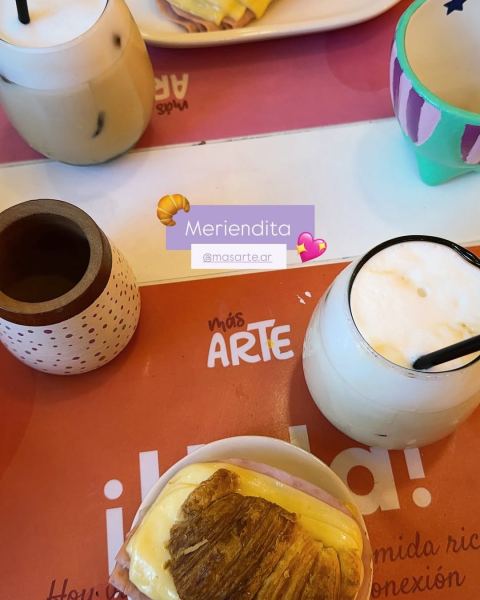 Cafetería para desayunar o merendar