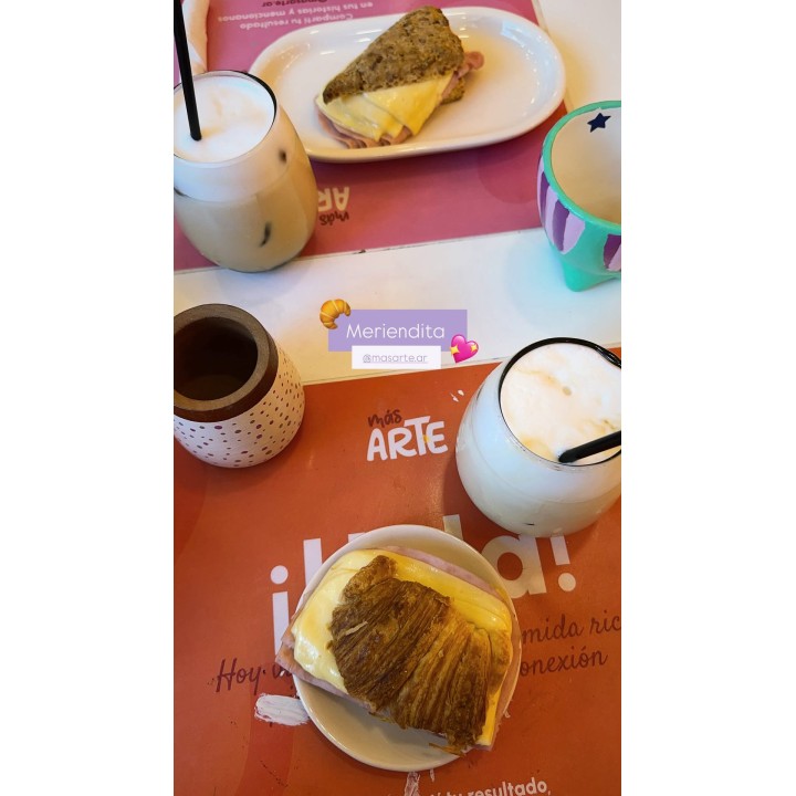 Cafetería para desayunar o merendar
