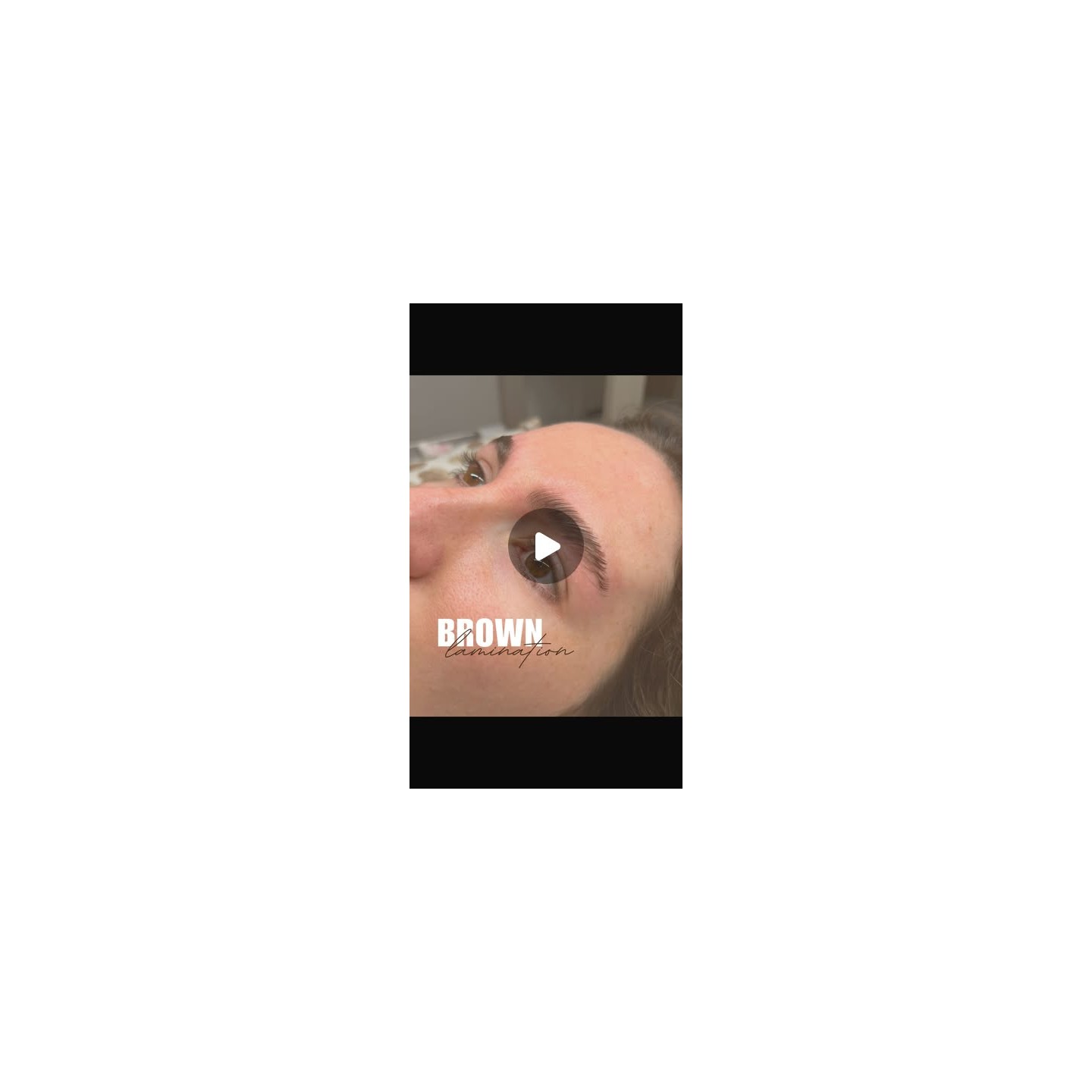 Laminado de cejas y lifting de pestañas