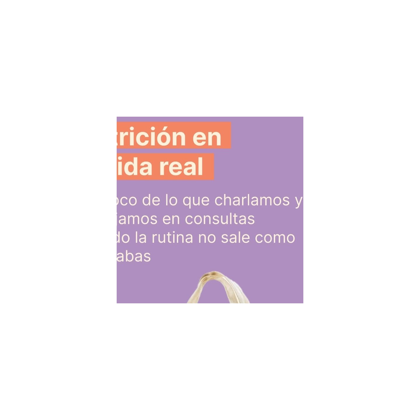 Consulta nutricional online
