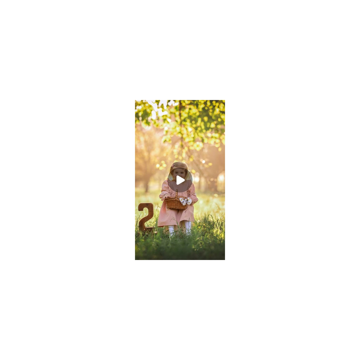 Sesión de fotos infantil