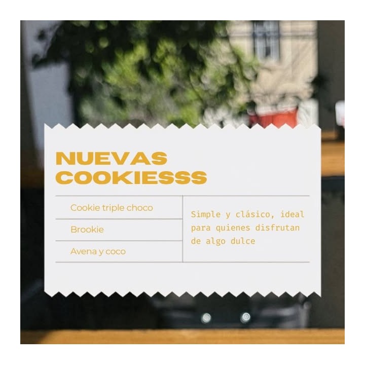 Cookies artesanales