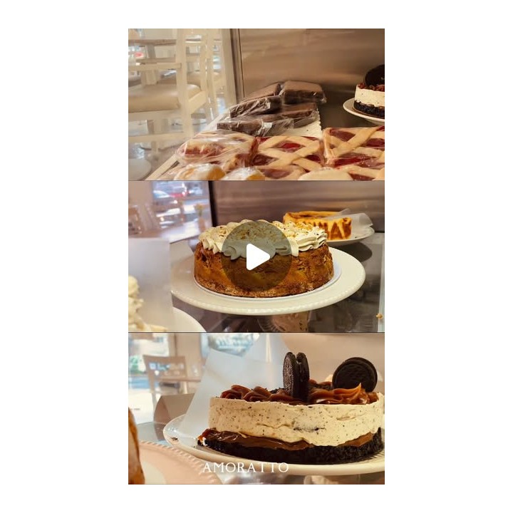 Pastelería para el café