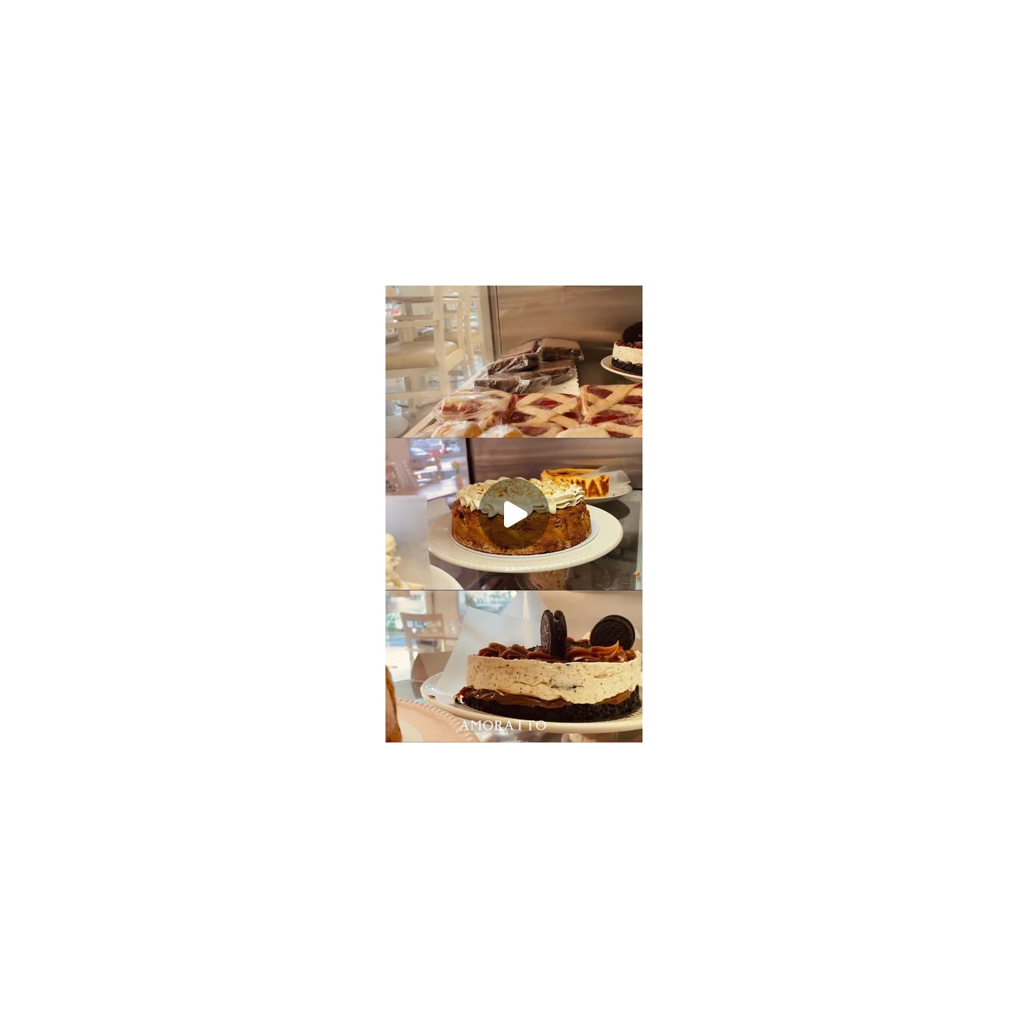 Pastelería para el café