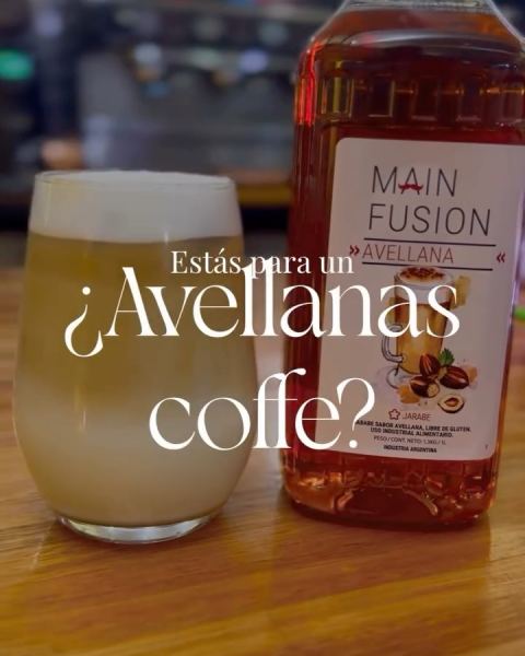 Iced coffee de avellanas