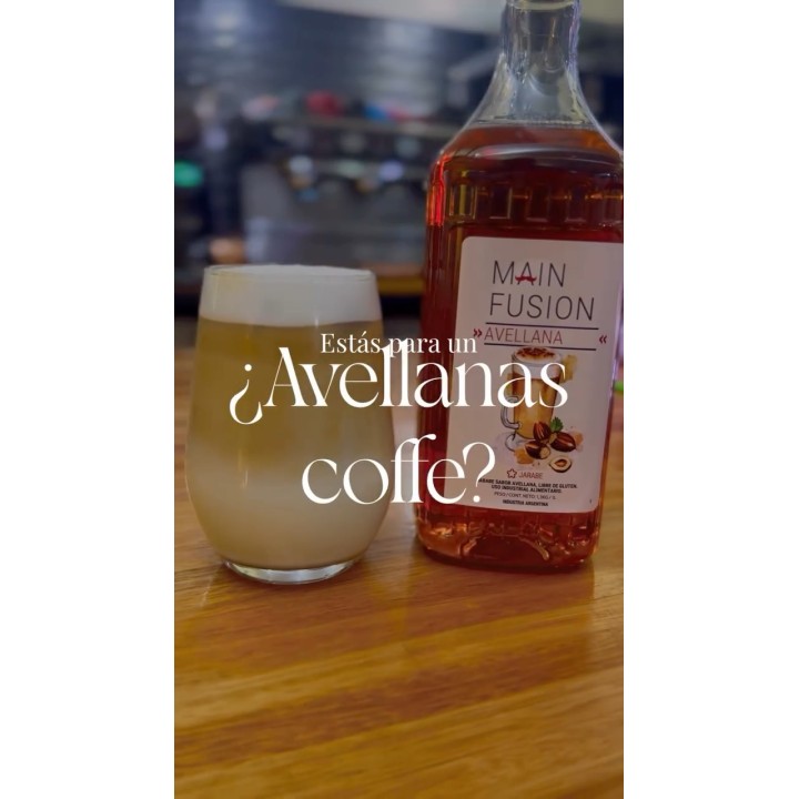 Iced coffee de avellanas