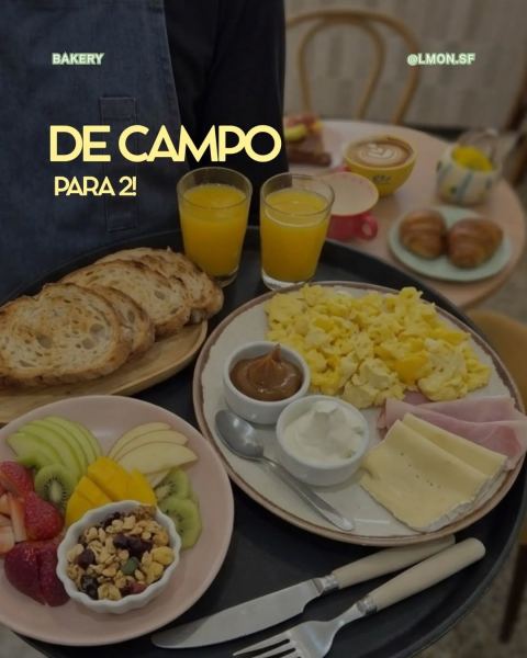 Brunch y merienda para dos
