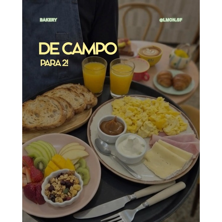 Brunch y merienda para dos