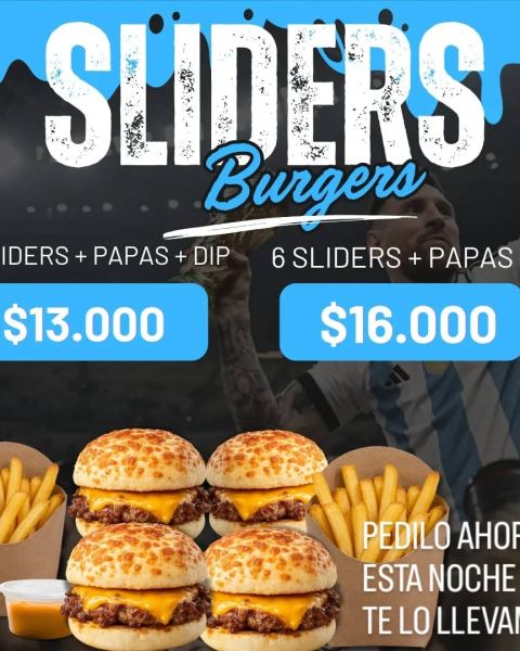 Sliders con papas
