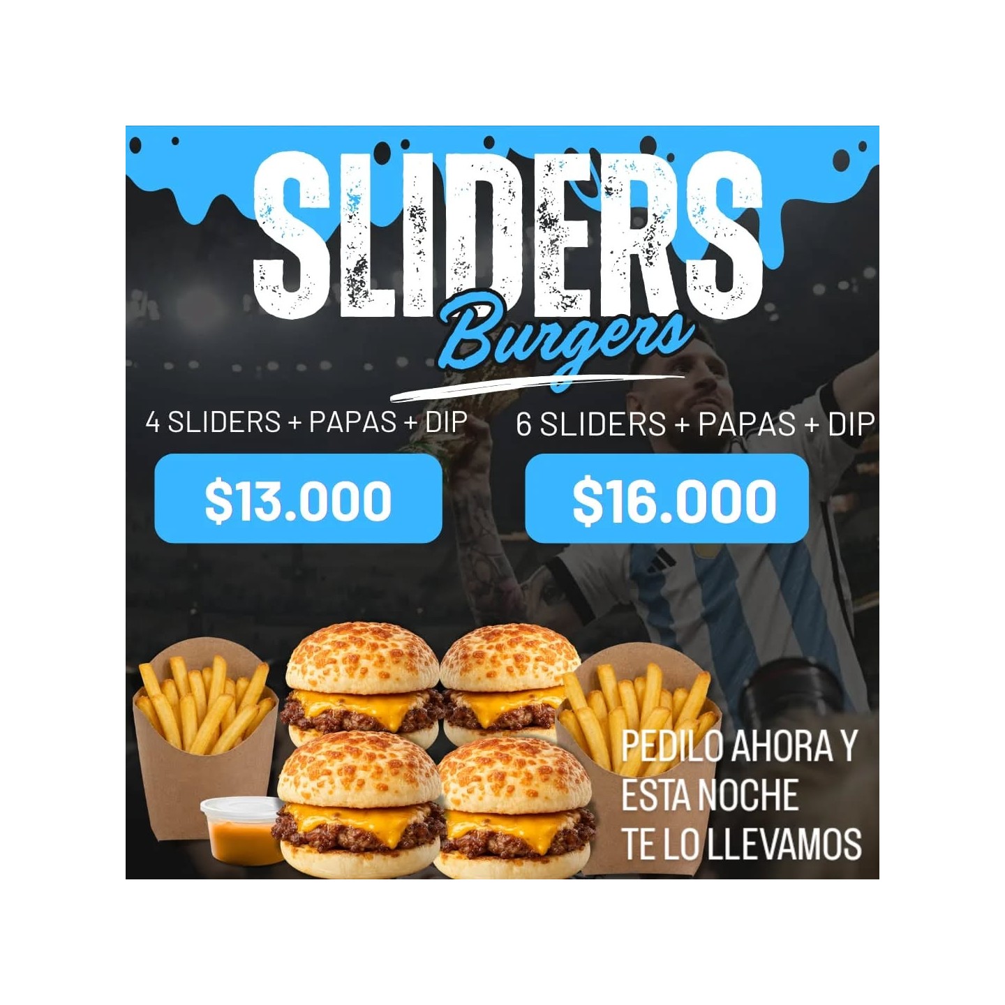 Sliders con papas