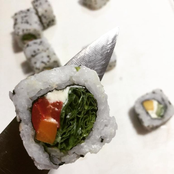 Sushi vegetariano por encargo