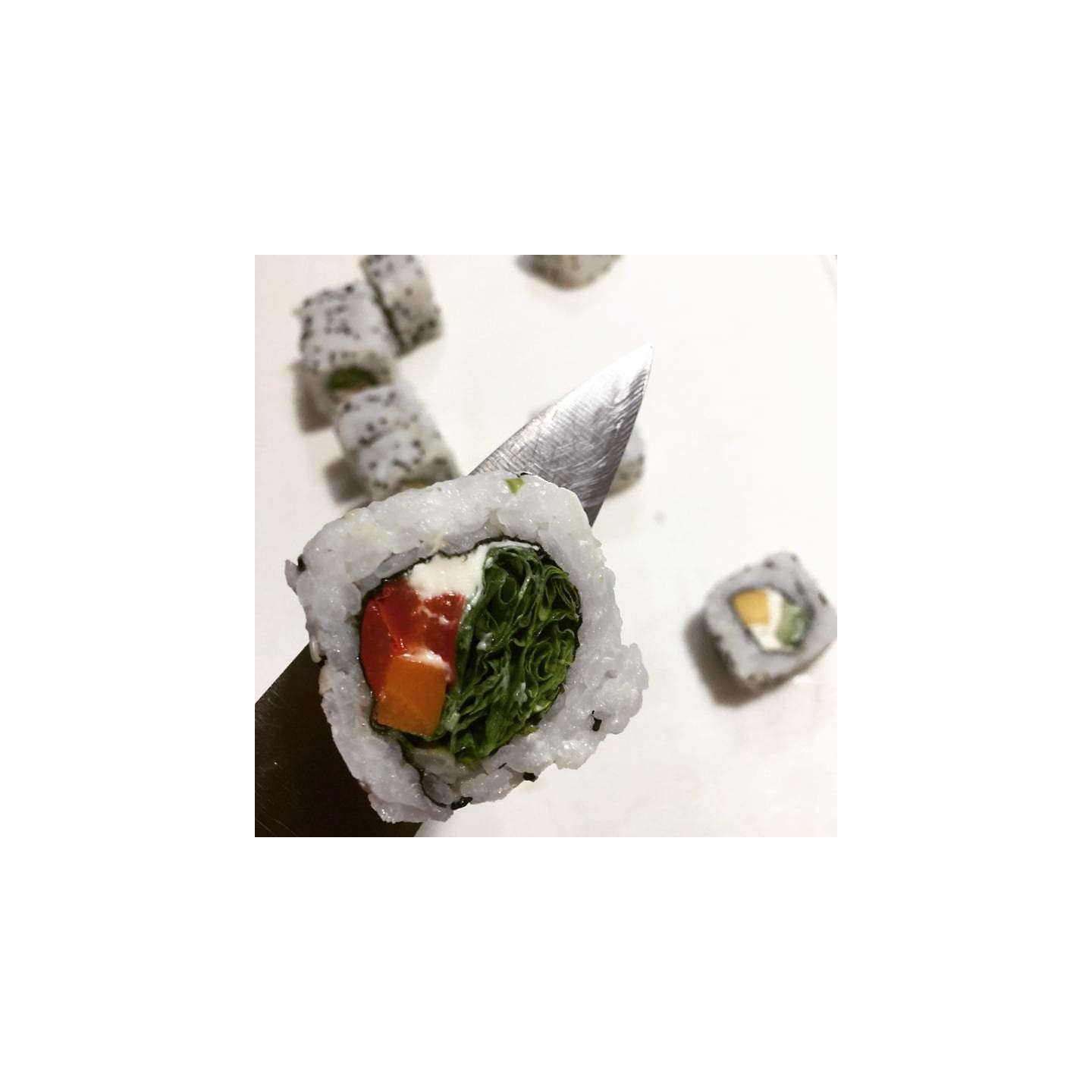 Sushi vegetariano por encargo