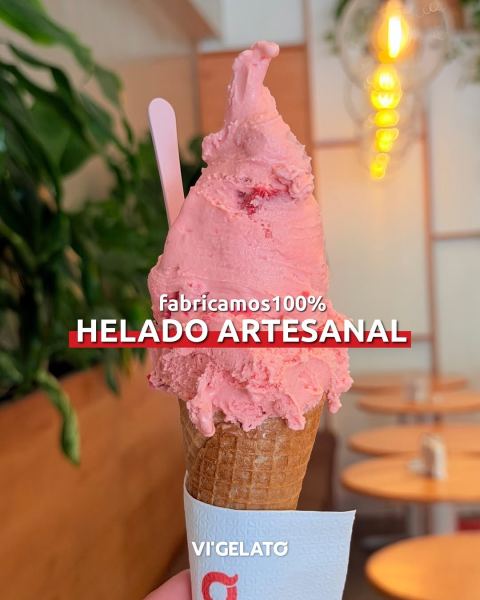 Helado artesanal Vi'Gelato