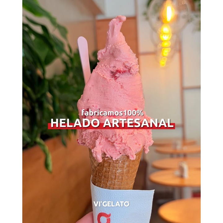 Helado artesanal Vi'Gelato
