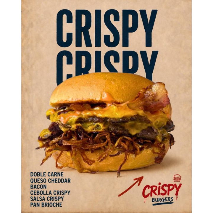 Hamburguesa Crispy