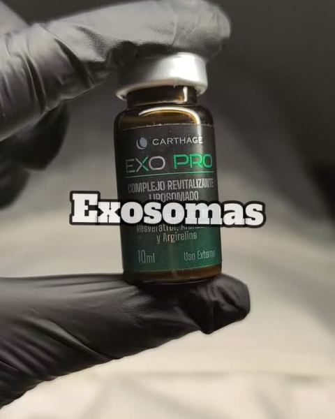 Tratamiento facial con exosomas