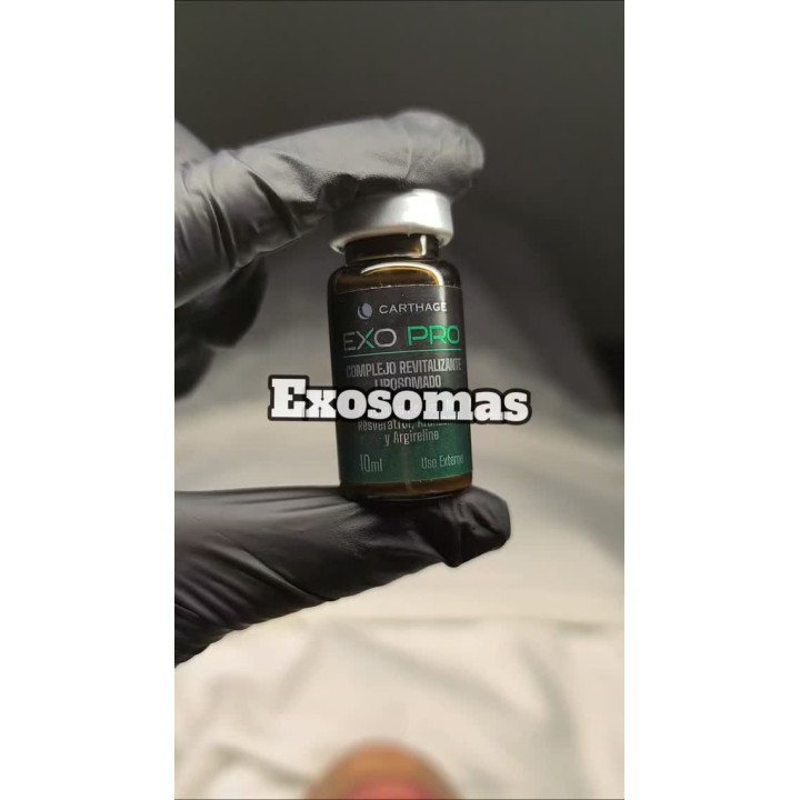 Tratamiento facial con exosomas