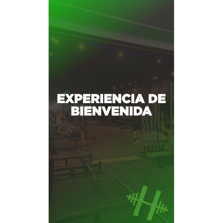 Experiencia de bienvenida HardFit
