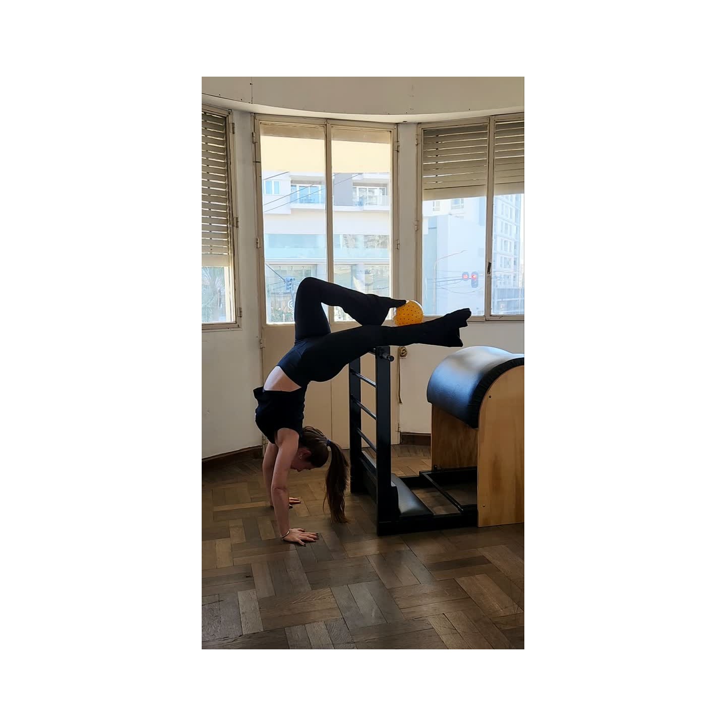 Pilates con Ladder Barrel
