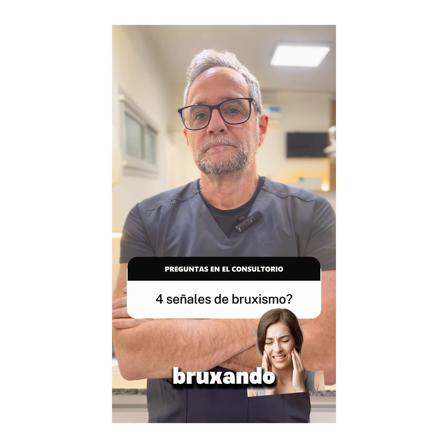 Placa de relajación para bruxismo