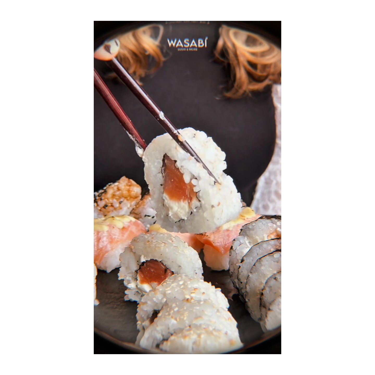 Sushi para delivery o take away