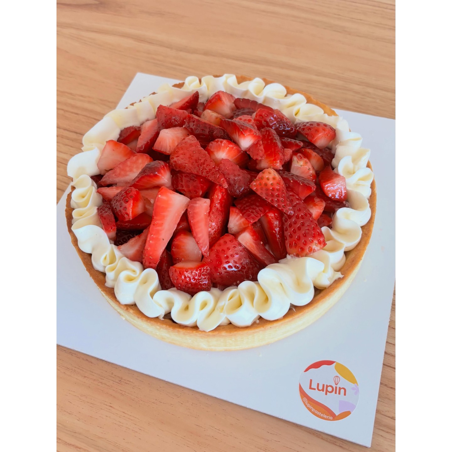 Tarta de frutillas