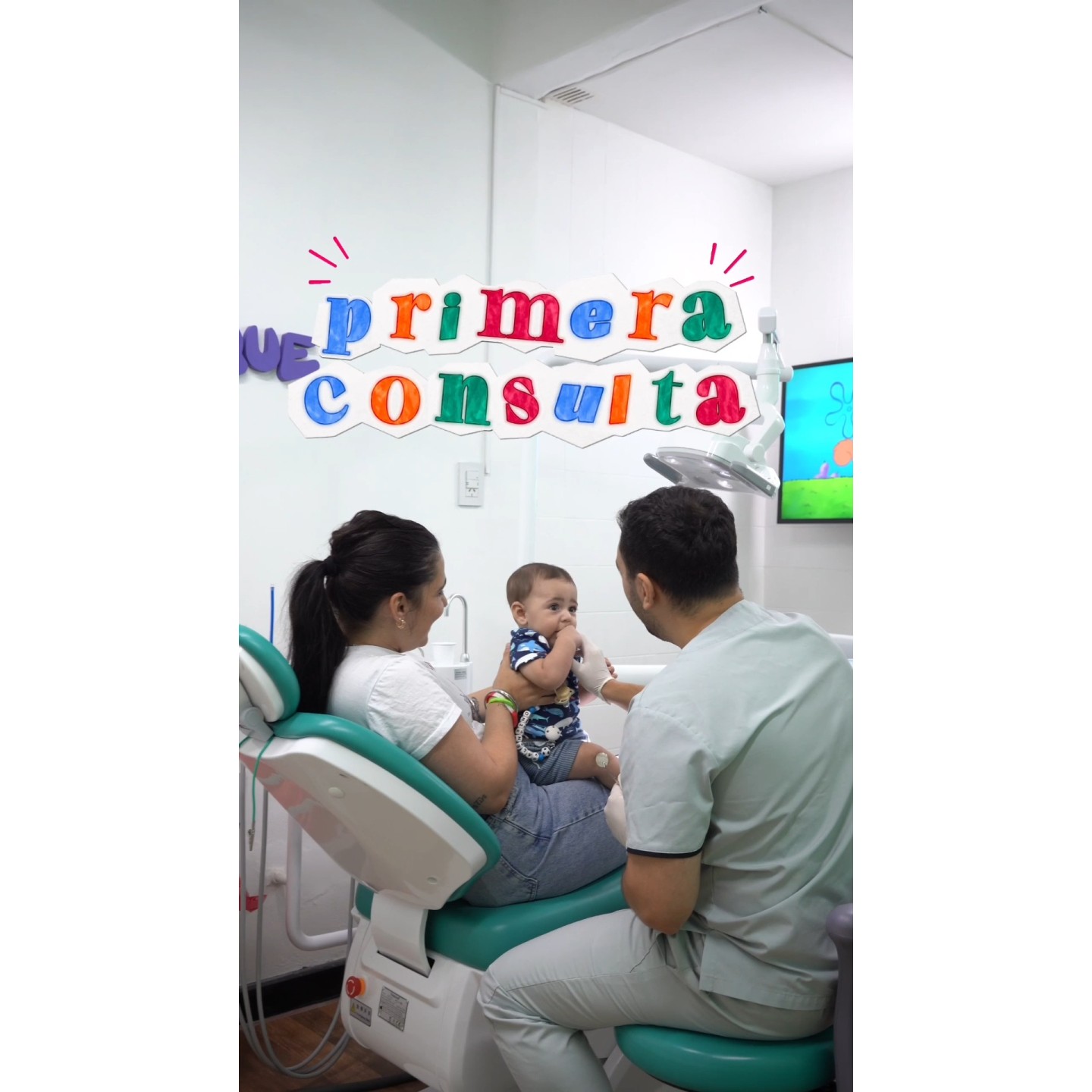 Primera consulta odontológica infantil