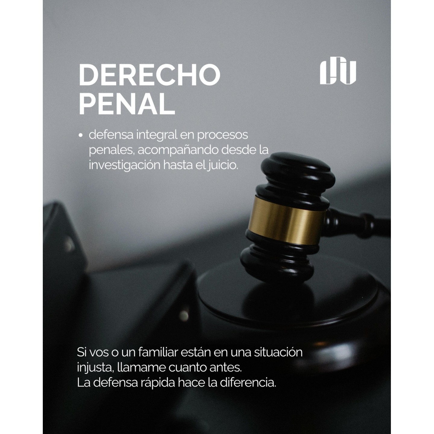 Asesoramiento en derecho penal