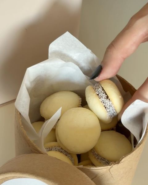 Mini alfajores de maicena