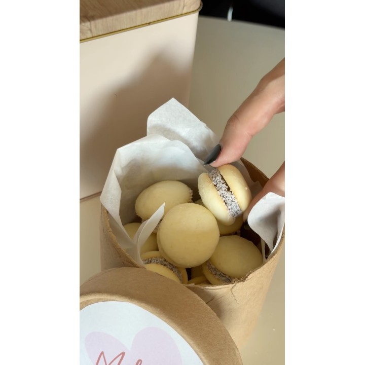 Mini alfajores de maicena