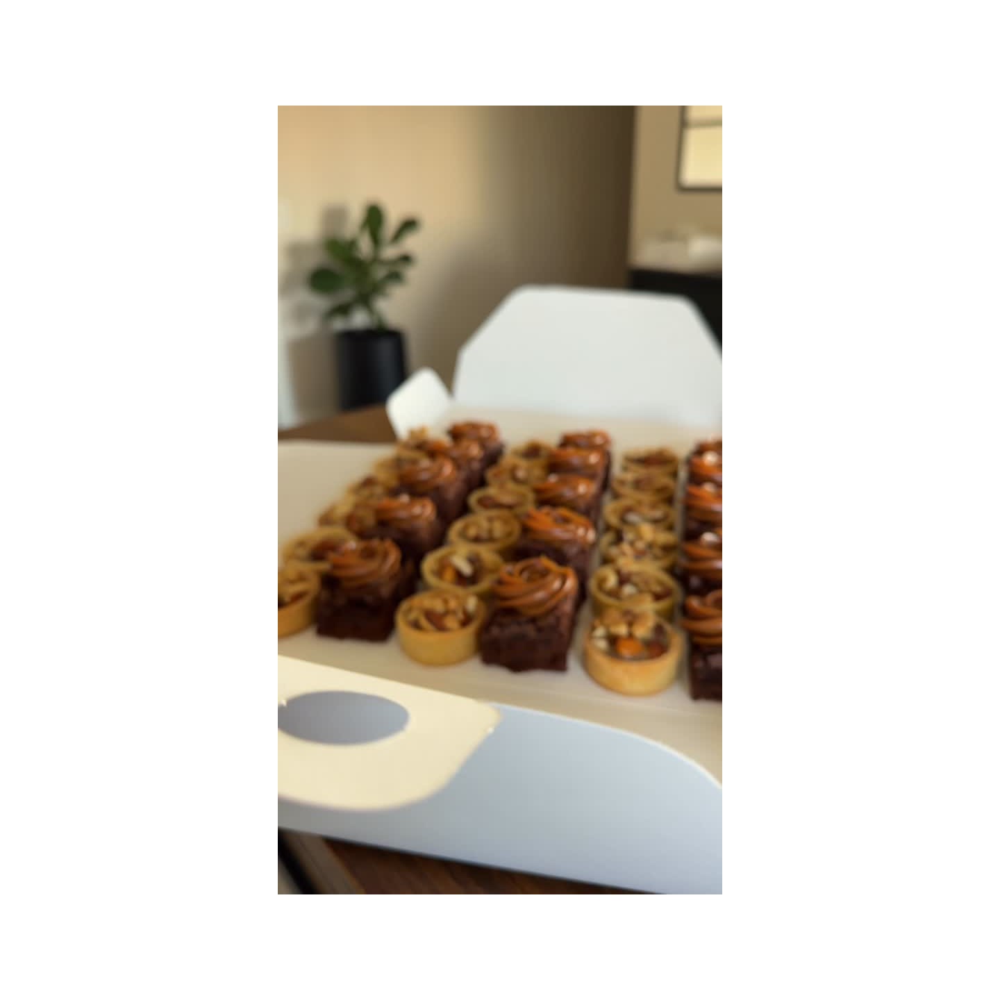 Cajas de mini dulces