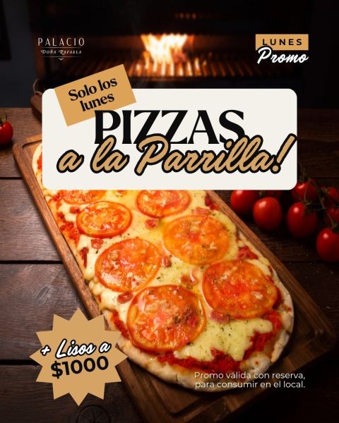 Pizza a la parrilla