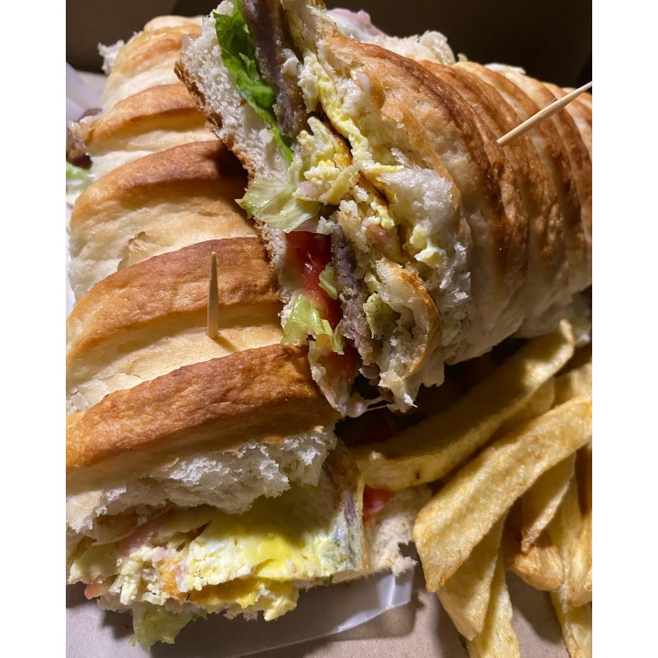 Sándwich de carne