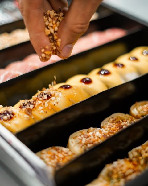 Rolls de sushi