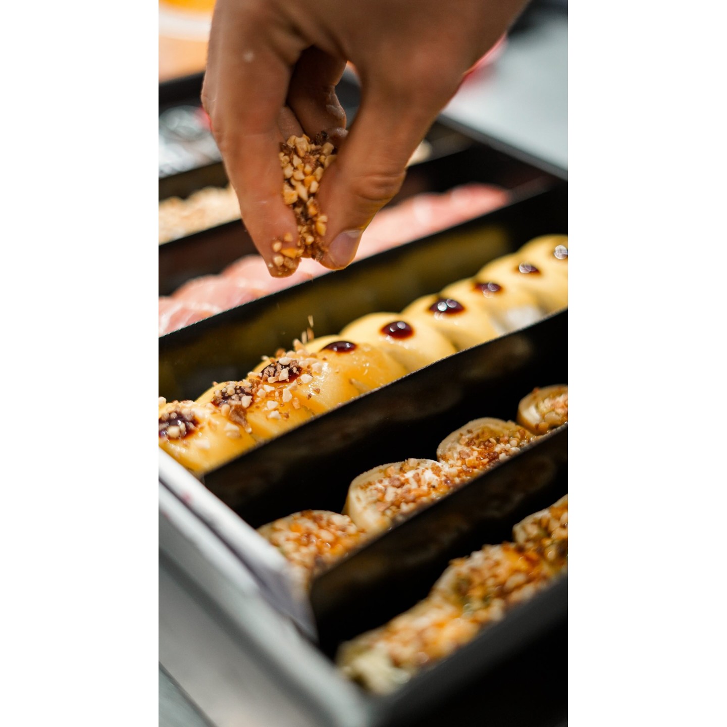 Rolls de sushi