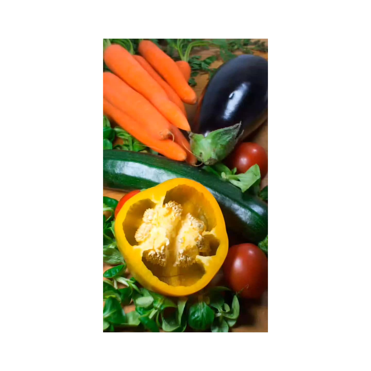 Bolsones de frutas y verduras
