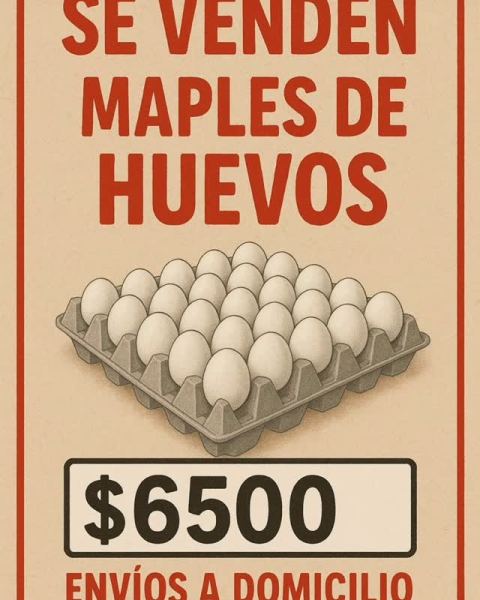 Maples de huevos