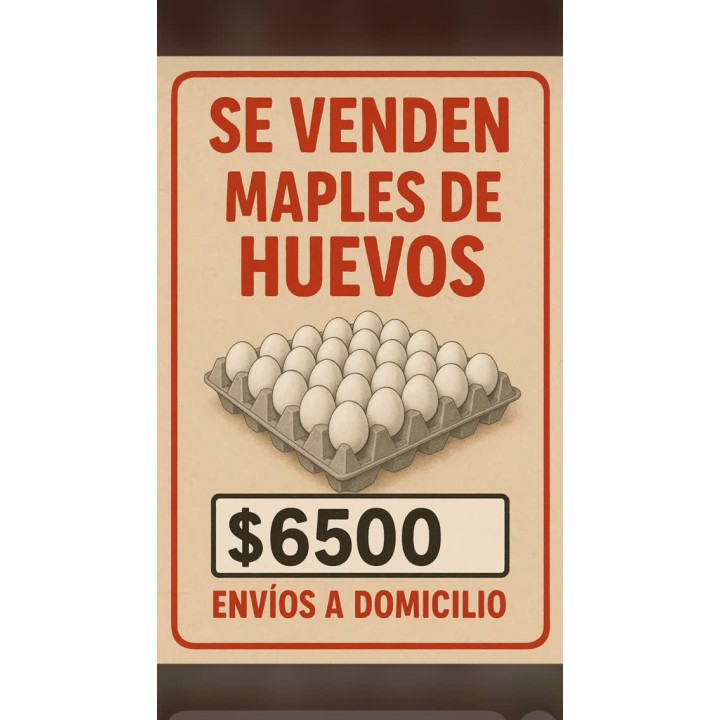 Maples de huevos