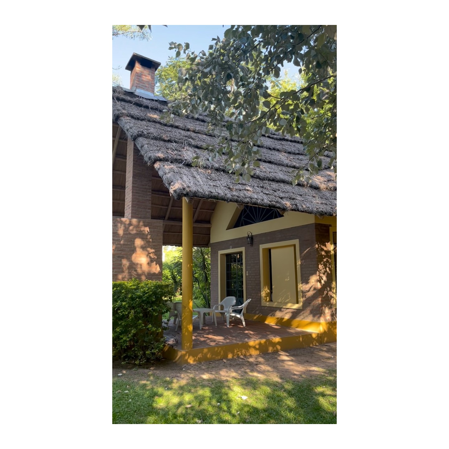 Cabañas equipadas con piscina climatizada