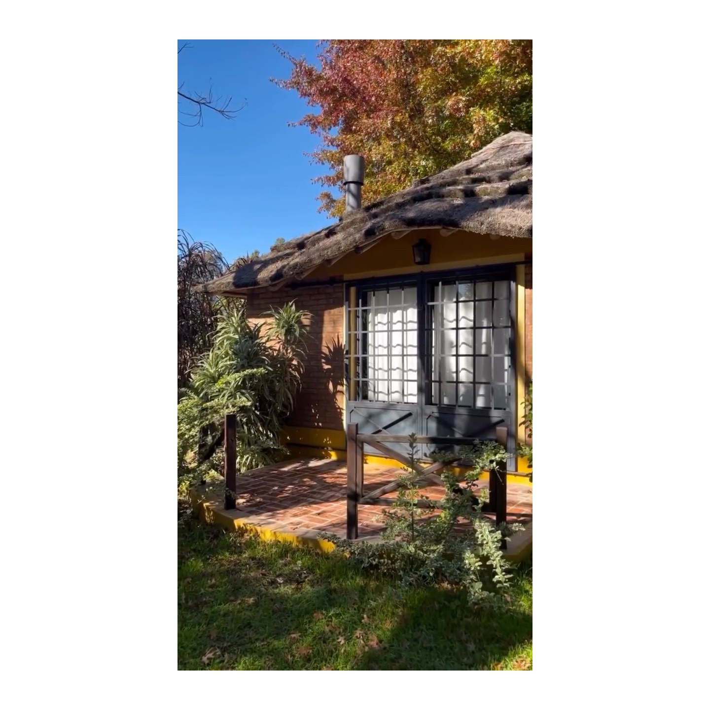 Cabañas equipadas con piscina climatizada