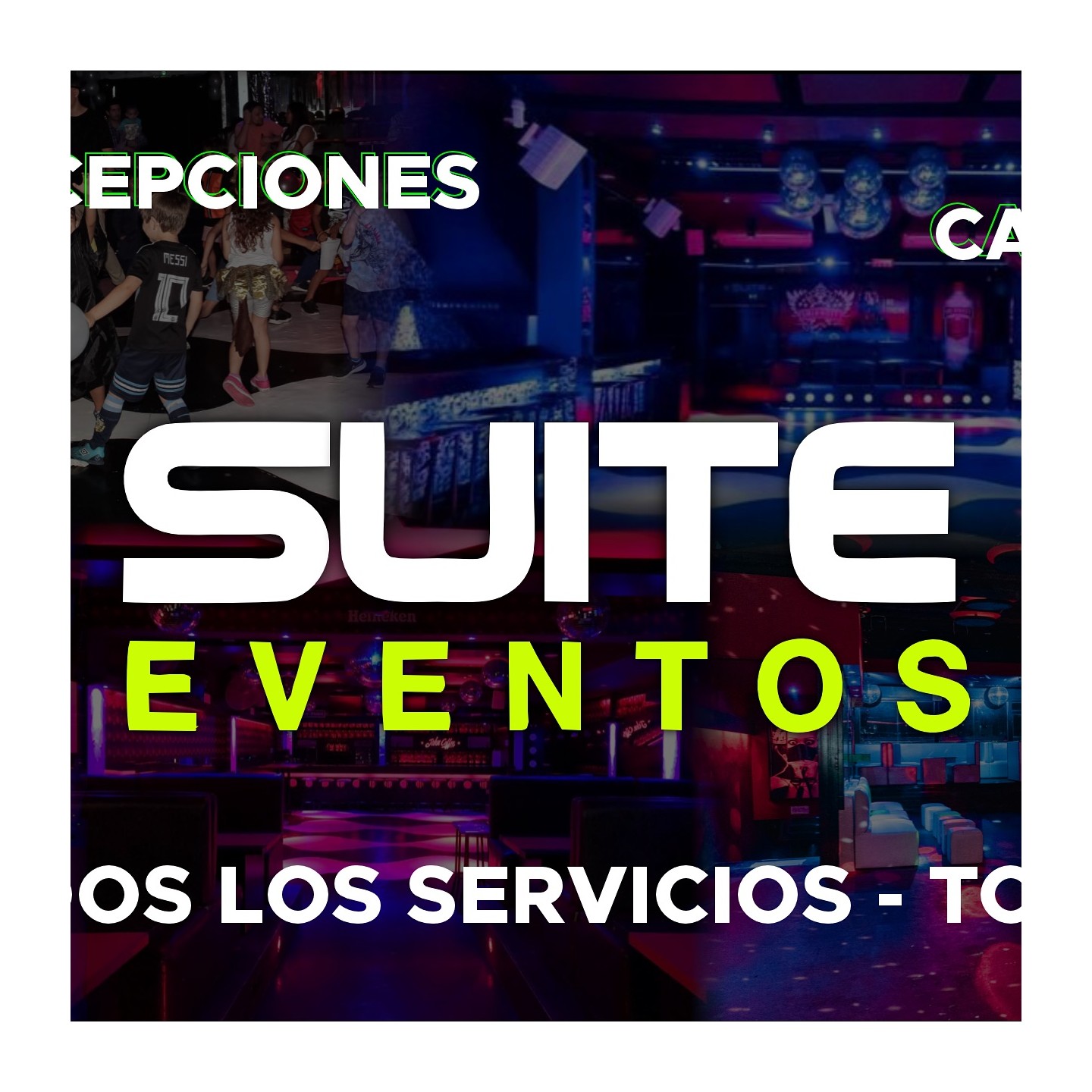 Salón de eventos para todas las edades